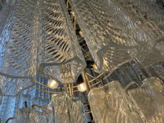  Murano Murano chandelier Tronchi Monumental Italy 80s - 4330936