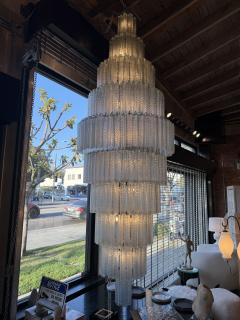  Murano Murano chandelier Tronchi Monumental Italy 80s - 4330940