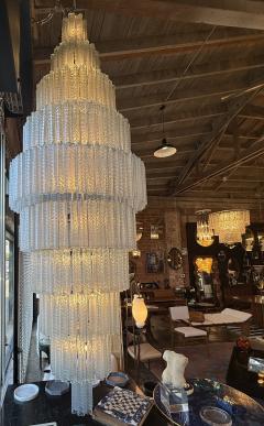  Murano Murano chandelier Tronchi Monumental Italy 80s - 4330941