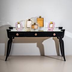  Murano Pair of Pink Murano Glass Table Frames Italy probably Mid 20th Century - 4686220