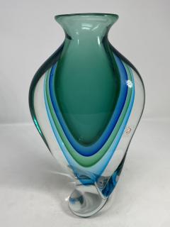  Murano Ritorto Murano Glass Vase by Oball - 2591174
