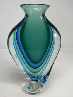  Murano Ritorto Murano Glass Vase by Oball - 2591176