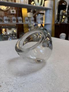  Murano Sculptural Italian Murano Glass Orb Vase 1970s - 4514143