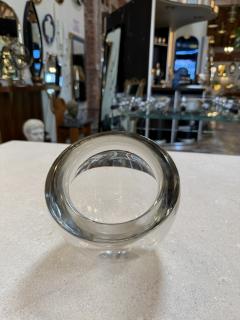  Murano Sculptural Italian Murano Glass Orb Vase 1970s - 4514144