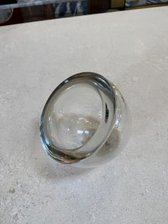  Murano Sculptural Italian Murano Glass Orb Vase 1970s - 4514145