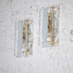  Murano Set of two Mazzega wall sconces in Murano 1960s - 4184614
