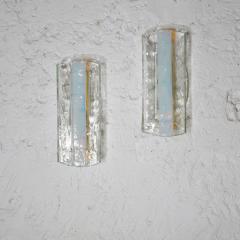  Murano Set of two Mazzega wall sconces in Murano 1960s - 4184617