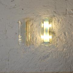  Murano Set of two Mazzega wall sconces in Murano 1960s - 4184618