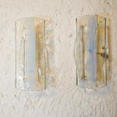  Murano Set of two Mazzega wall sconces in Murano 1960s - 4184619