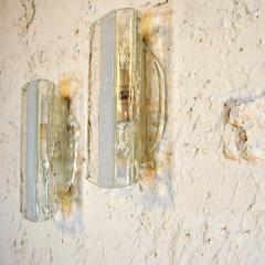  Murano Set of two Mazzega wall sconces in Murano 1960s - 4184621