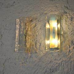  Murano Set of two Mazzega wall sconces in Murano 1960s - 4184623