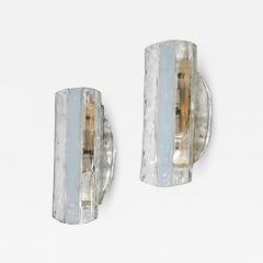  Murano Set of two Mazzega wall sconces in Murano 1960s - 4187123