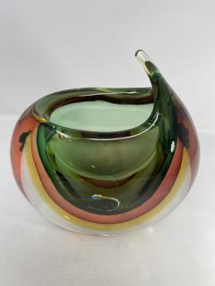  Murano Sommerso Murano Glass Vase by Valter Rossi - 2581269