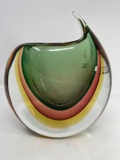  Murano Sommerso Murano Glass Vase by Valter Rossi - 2581271