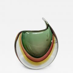  Murano Sommerso Murano Glass Vase by Valter Rossi - 2583991