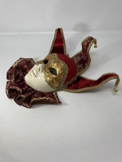  Murano Venetian Made Ceramic Mask - 2572623
