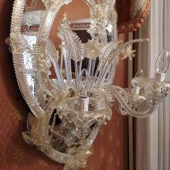  Murano Venetian Wall Sconce Mirrored Applique from Murano - 2359464