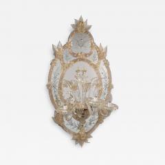  Murano Venetian Wall Sconce Mirrored Applique from Murano - 2360823