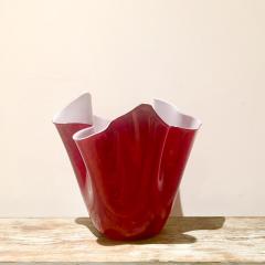  Murano Venini Murano Glass Handkerchief Vase - 1708264