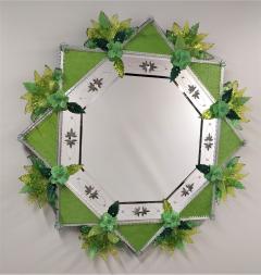  Murano Verde Venetian Handmade Mirror by Fratelli Tosi - 2441110