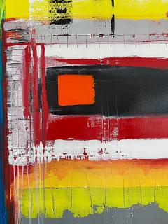  Murf Murphy Murf Murphy Large Contemporary Abstract Painting on Canvas - 3579083