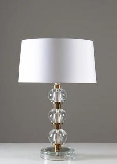  NAFA Midcentury Scandinavian Table Lamp in Brass and Glass - 2200500