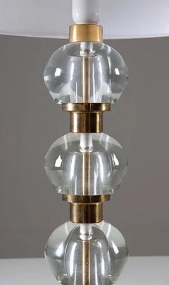  NAFA Midcentury Scandinavian Table Lamp in Brass and Glass - 2200501