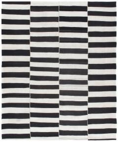  NASIRI Mid Century Modern Style Persian Mazandaran Flatweave Rug - 1374837