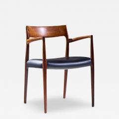  NIELS O MOLLER Niels Moller Model 57 Mid Century Danish Rosewood Chair - 4483633