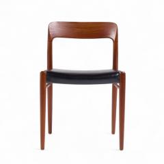  NIELS O MOLLER Niels Moller Model 75 Mid Century Danish Teak Dining Chairs Set of 8 - 4298058