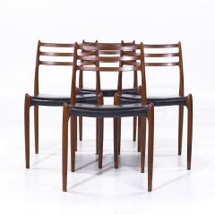  NIELS O MOLLER Niels Moller Model 78 Mid Century Danish Teak Dining Chairs Set of 4 - 4155168