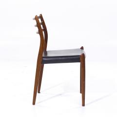  NIELS O MOLLER Niels Moller Model 78 Mid Century Danish Teak Dining Chairs Set of 4 - 4155171
