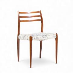  NIELS O MOLLER Niels Moller Model 78 Mid Century Rosewood Dining Chairs Pair - 4439369