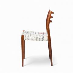  NIELS O MOLLER Niels Moller Model 78 Mid Century Rosewood Dining Chairs Pair - 4439370
