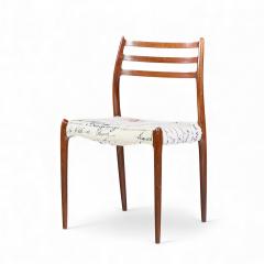  NIELS O MOLLER Niels Moller Model 78 Mid Century Rosewood Dining Chairs Pair - 4439372