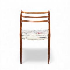  NIELS O MOLLER Niels Moller Model 78 Mid Century Rosewood Dining Chairs Pair - 4439373