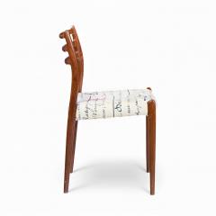  NIELS O MOLLER Niels Moller Model 78 Mid Century Rosewood Dining Chairs Pair - 4439375