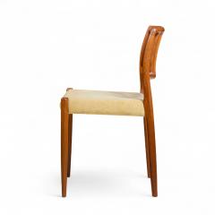  NIELS O MOLLER Niels Moller Model 83 Mid Century Danish Teak Dining Chairs Set of 6 - 4411290
