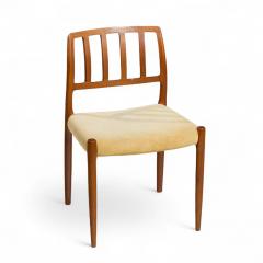  NIELS O MOLLER Niels Moller Model 83 Mid Century Danish Teak Dining Chairs Set of 6 - 4411291