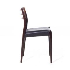  NIELS O MOLLER Niels Moller Models 78 62 Mid Century Danish Rosewood Dining Chairs Set of 6 - 4029988