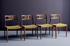  NIELS O MOLLER Set of 4 Model 79 Dining Chairs by Niels Otto M ller - 4389655