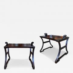  Nafveqvarns Bruk Pair of benches by Folke Bensow for the N fveqvarns Bruk - 4559338