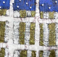  Nancy Billings Textile Art Nancy Billings American Textile Art Democracy II Hanging on by a Thread 2022 - 3592913