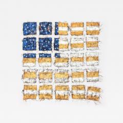  Nancy Billings Textile Art Nancy Billings American Textile Art Democracy V Hanging on by a Thread Flag - 3600841