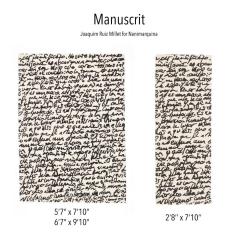  Nanimarquina Hand Tufted Manuscrit Rug by Joaquim Ruiz Millet for Nanimarquina - 2699867