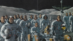  National Geographic Teammates in Mankinds Greatest Adventure Apollo Crew Poster - 3738001