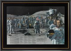  National Geographic Teammates in Mankinds Greatest Adventure Apollo Crew Poster - 3740289