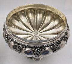  Neresheimer German Continental Silver Pair of 19th C Compotes Footed Centerpiece Bowls - 3237437