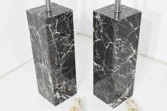  Nessen Studios Pair of Marble Table Lamps by Nessen Studio - 1274864