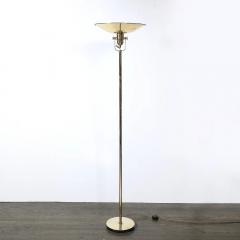  Nessen Studios Pair of Mid Century Articulating Polished Brass Torchieres signed Nessen Studios - 4719794